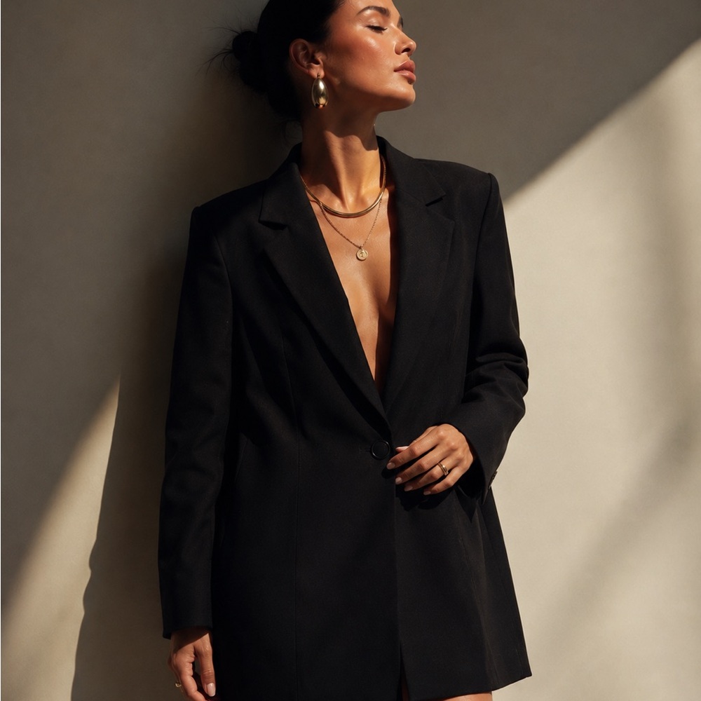LAUREL Women's Single-Button Blazer Coat